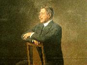 johan krouthen portratt av verner von heidenstam oil on canvas